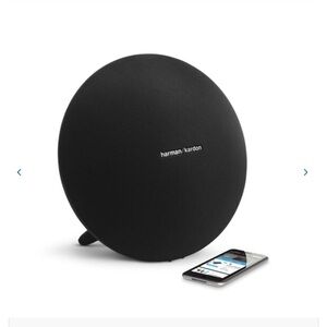 Black Portable Speaker with Wireless Connectivity